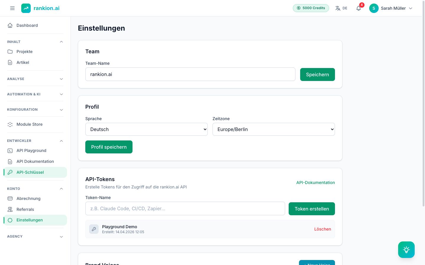 Advanced Permissions