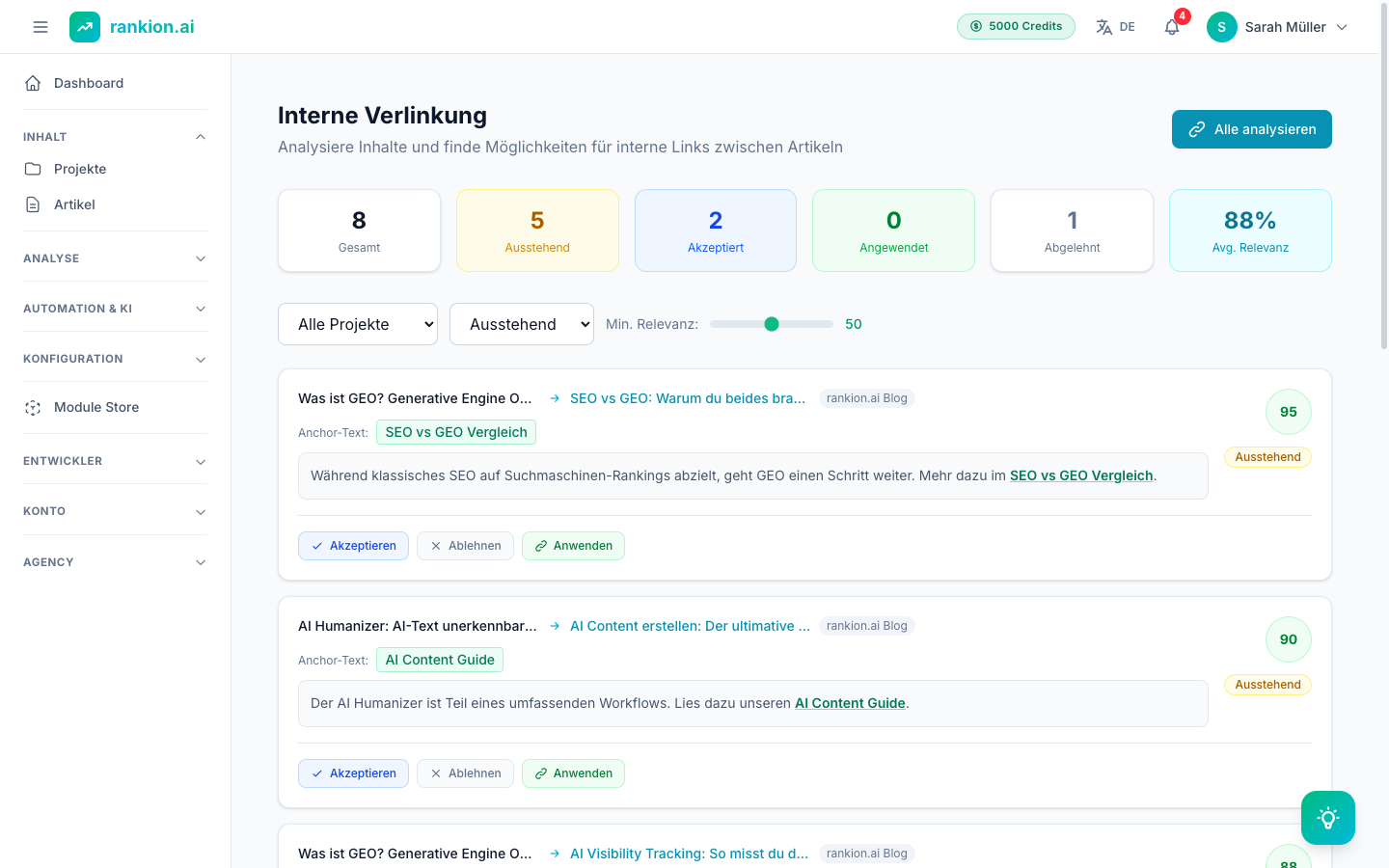 Internal Linking